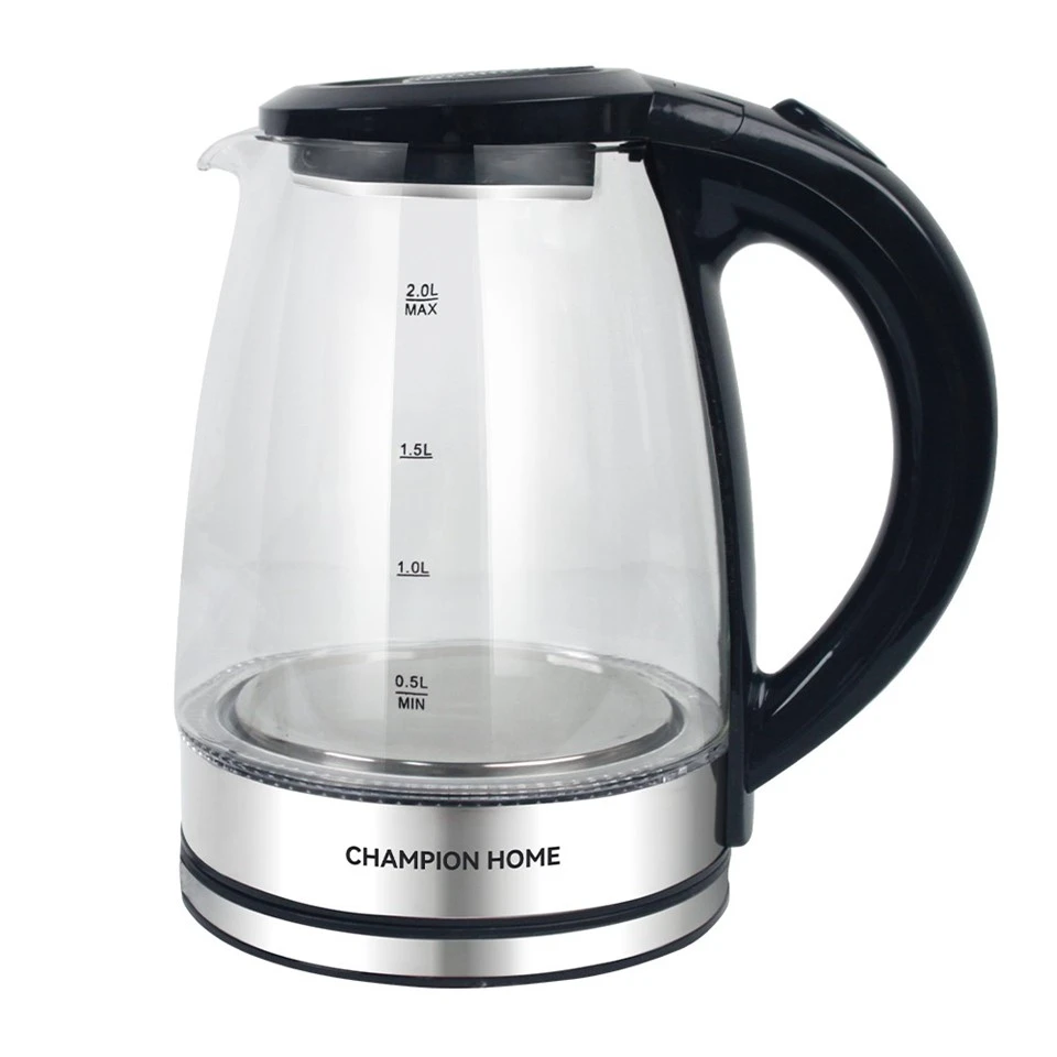 Clear Glass Kettle Glass Hot Water Kettle high quality