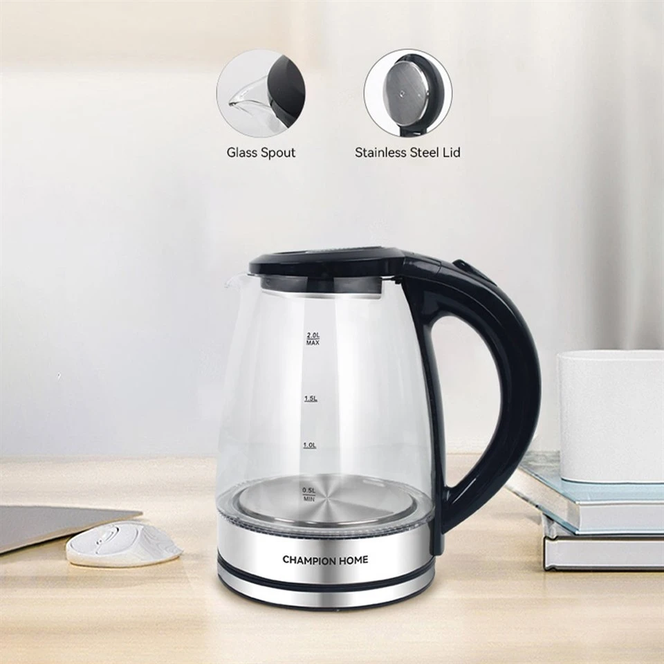 Clear Glass Kettle Glass Hot Water Kettle suppliers